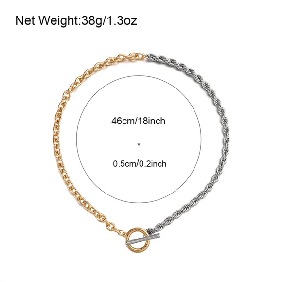 🤍Insta twist chain choker necklace - Picture 6 of 6